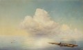 Wolke über dem ruhigen Meer 1877 Verspielt Ivan Aiwasowski russisch